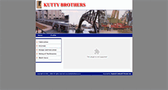 Desktop Screenshot of kuttybrothers.co.in